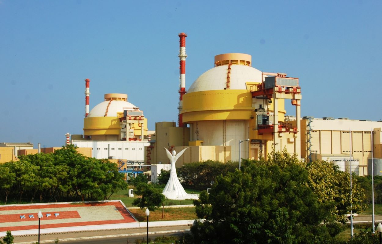Nuclear Power Corporation of India Limited successfully installed the Reactor Pressure Vessel at Unit-5 of the Kudankulam Nuclear Power Project in Tamil Nadu